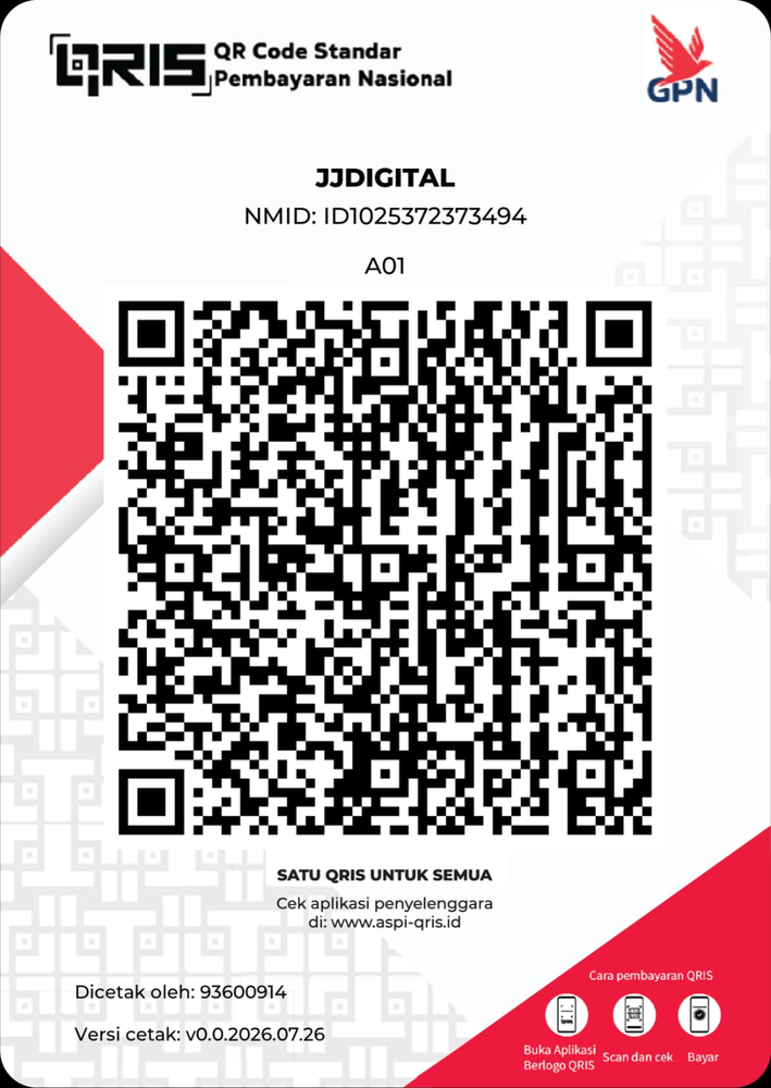 QRIS JJDIGITAL